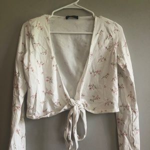 Brandy Melville Wrap Top